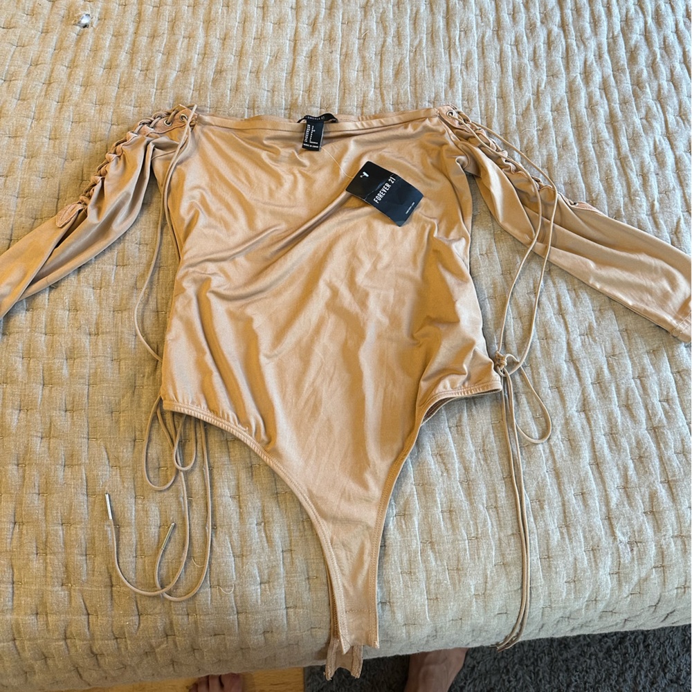 Lace up bodysuit